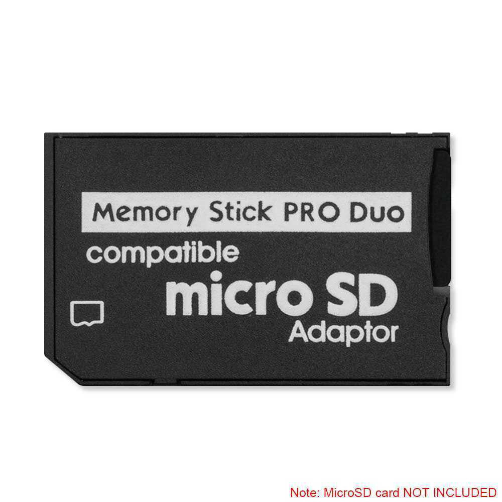 ADAPTATEUR Carte Micro SD vers Memory Stick PRO Duo pour PSP 1000/2000/3000 neuf