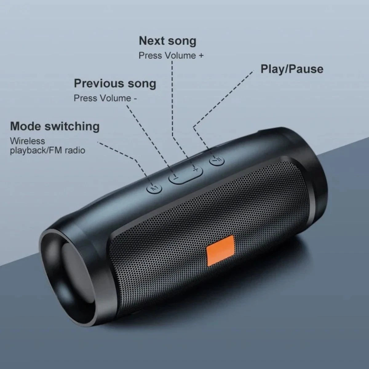 Enceinte Portable Bluetooth Mini Haut‑Parleur Sans Fil