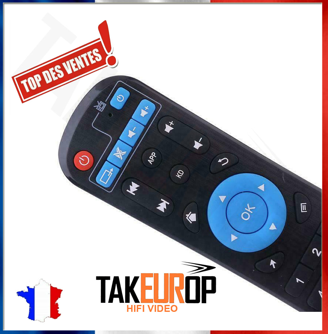 Télécommande Pro Android Tv Box Pour T95z T95k T95v T95u T95w Mxq S912