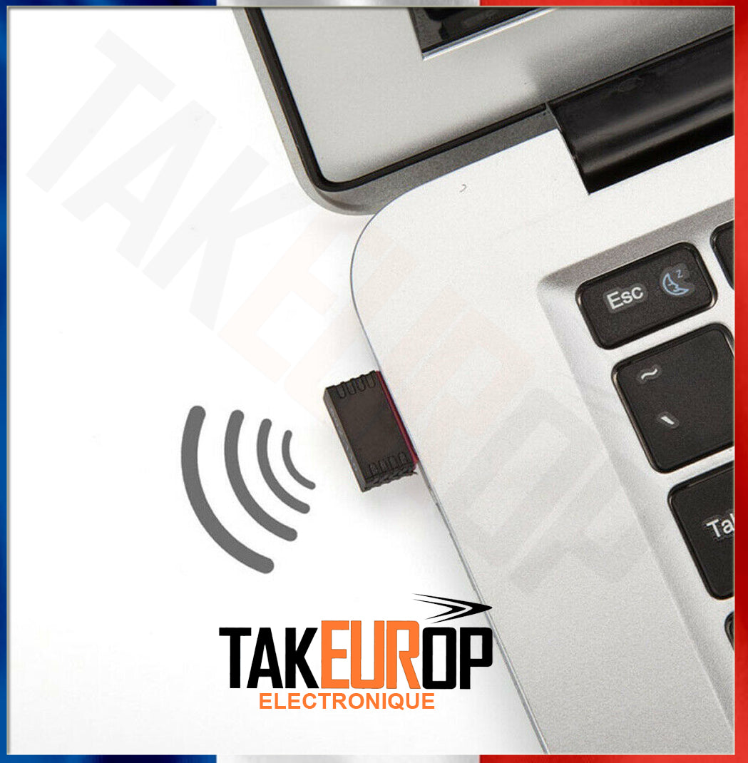 MINI CLE WIFI USB Adaptateur Sans Fil Dongle Réseau Wireless 802.11n/g/