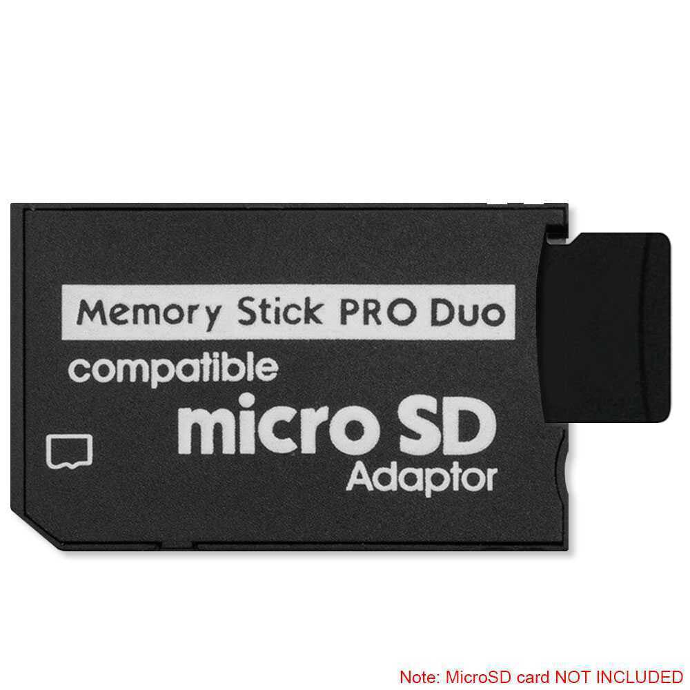 ADAPTATEUR Carte Micro SD vers Memory Stick PRO Duo pour PSP 1000/2000/3000 neuf