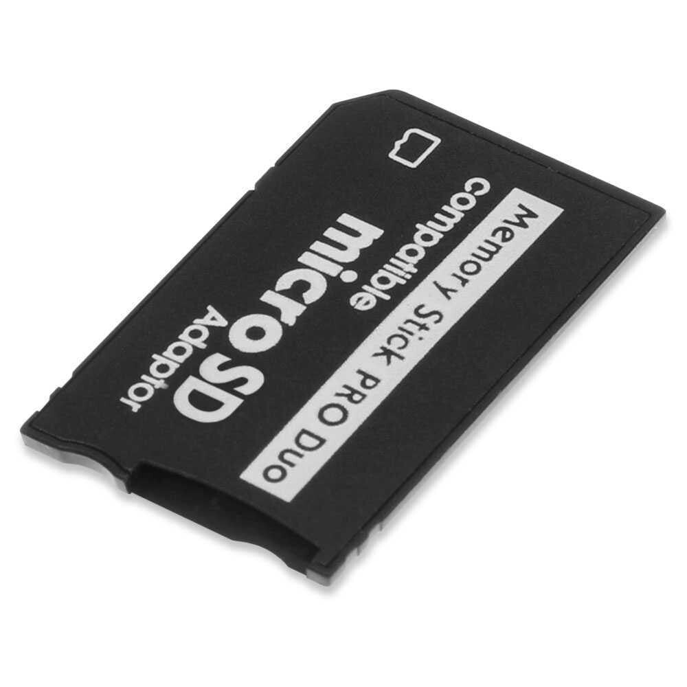 ADAPTATEUR Carte Micro SD vers Memory Stick PRO Duo pour PSP 1000/2000/3000 neuf